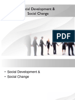 Social Development & Social Change