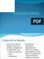 Costo de Capital