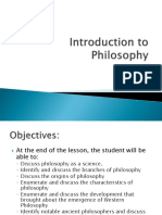 Introduction To Philosophy