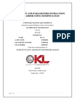 Implemation and Parameters Extraction of Full Adder Using Domino Logic