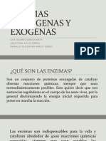 Enzimas Endógenas y Exogenas