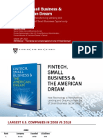 Fintech, Small Business & The American Dream