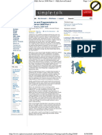 Indexes and Fragmentation in SQL 2000 Part1