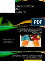 La Actividad Judicial