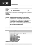 Plan para La Direccion Del Proyecto