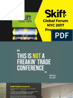 Skift Global Forum Sponsorship Deck 2017