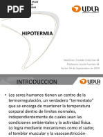 Hipotermia Comunicacion