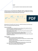 Chapter 6 Are Markets Efficient?