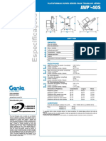 Manual Operação Plataofrma Genie Awp40s Portugues