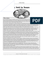 E3 A YETI IN TOWN Teacher Notes PDF