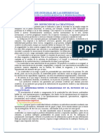 Enfoque Integral de Las Diferencias Individuales en La Inteligencia y Personalidad.