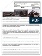 ATIVIDADE AVALIATIVA Clube Dos Cinco PDF