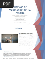 Sistemas de Valoracion de La Prueba