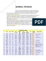 Catalogo Caldwell Observacion Astronomia