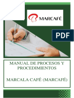 Manual de Procesos y Procedimientos MARCAFE