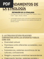 Diapositivas de Etnologia I