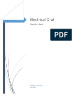 Electrical Oral: Question Bank