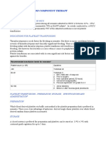 Blood Transfusion Protocols in Neonates