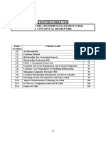 Chapter Number Two Customer Relationship Management (CRM) : A Conceptual Framework