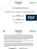 Proyecto Del Área de Comunicación