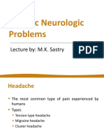 Chronic Neurologic Problems