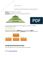 Approach Method Technique