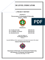 Water Level Indicator: A Project Report