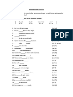 Actividad Diacrítico