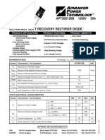 Ultrafast Soft Recovery Rectifier Diode: APT30D120B 1200V 30A