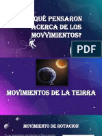 Movimientos de La Tierra