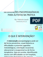 Intervenções Psicopedagógicas para Autistas Na Prática: Pp. Patrícia Leuck