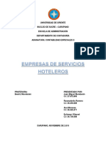 Trabajo de Empresas de Servicios Hoteleros Completo