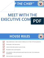 Orientation Program For The New Chief Political Affairs Officers (Cpaos) of House Members of The 18th Congress