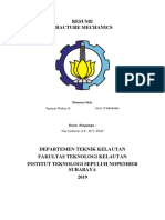 Resume Fracture Mechanics: Septyan Wahyu N. 04311740000068