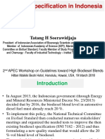 Biodiesel Specification 