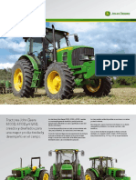 Tractor John Deere Serie 6D Folleto