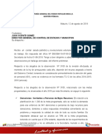 Informe Preliminar Contraloria