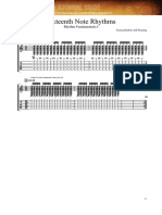 Sixteenth Note Rhythms: Rhythm Fundamentals:5