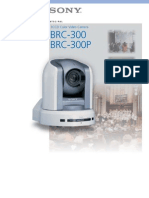 BRC-300 BRC-300P: 3CCD Color Video Camera