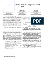 G2V and V2G Electric Vehicle Charger For Smart Grids: Ricardo G. Gago Sónia F. Pinto José F. Silva