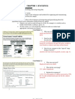 Chapter 1 Statistics: Case Study 1.1