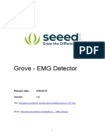 Grove - EMG Detector: Release Date 9/20/2015