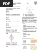 Preguntas Tipo Saber Áreas y Perimetros