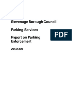 Stevenage ParkingEnforcementAnnualReport08-09