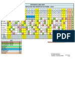 Intensive Care Unit Duty Rota For The Month of October - 2010