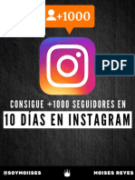 1000 Seguidores en Instagram en 10 Dias