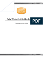 Solarwinds Certified Professional: Exam Preparation Guide