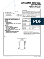 CD54HCT32, CD74HC32, CD74HCT32: Features Description