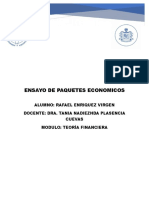 Ensayo de Paquete Economico