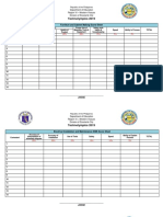 Technolympics 2019: Furniture and Cabinet Making Score Sheet